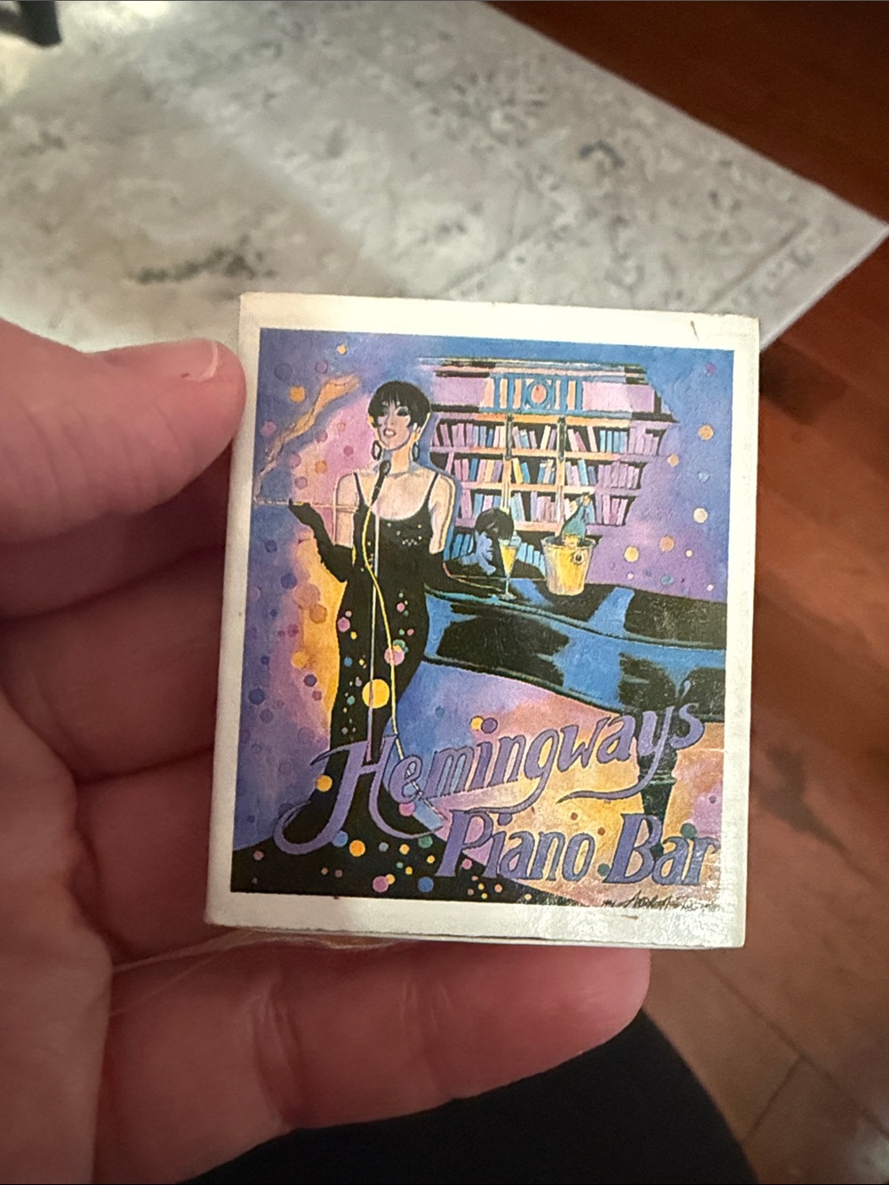 Matchbook From A Closed Piano Bar in Austria